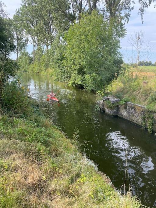 Huisje Aan De Schelde Spiere Екстер'єр фото
